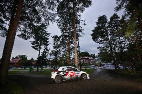 Rally race - Fia World Rally Championship  Wrc Secto Rally Finland  2024