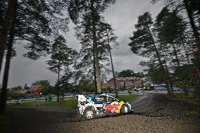 Rally race - Fia World Rally Championship  Wrc Secto Rally Finland  2024