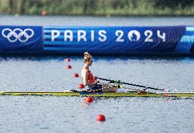 (PARIS2024) FRANCE-VAIRES-SUR-MARNE-OLY-ROWING