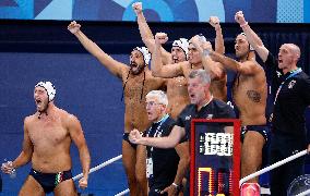 (PARIS2024) FRANCE-SAINT-DENIS-OLY-WATER POLO