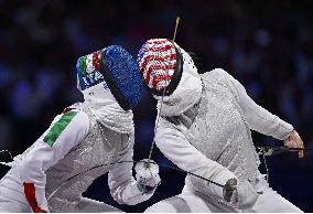 (PARIS2024) FRANCE-PARIS-OLY-FENCING