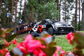 Rally race - Fia World Rally Championship  Wrc Secto Rally Finland  2024