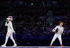 (PARIS2024) FRANCE-PARIS-OLY-FENCING