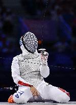 (PARIS2024) FRANCE-PARIS-OLY-FENCING