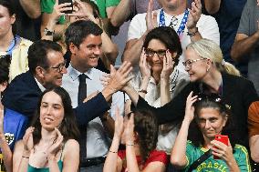 Paris 2024 - Table Tennis - VIPs In The Stands