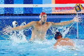 (PARIS2024) FRANCE-SAINT-DENIS-OLY-WATER POLO