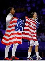 (PARIS2024) FRANCE-PARIS-OLY-FENCING