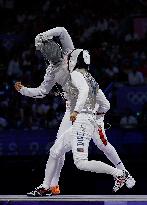 (PARIS2024) FRANCE-PARIS-OLY-FENCING