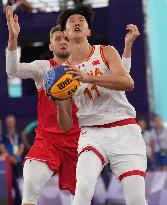 (PARIS2024) FRANCE-PARIS-OLY-3x3 BASKETBALL