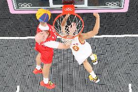 (PARIS2024) FRANCE-PARIS-OLY-3x3 BASKETBALL