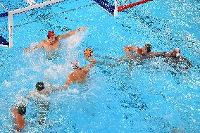 (PARIS2024) FRANCE-SAINT-DENIS-OLY-WATER POLO