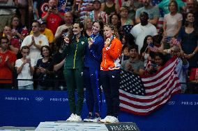 Paris 2024 - 200m Breaststroke - Kate Douglass Wins Gold