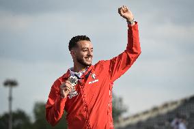 Paris 2024 - Fans welcome medalists at the Parc des Champions in Paris FA