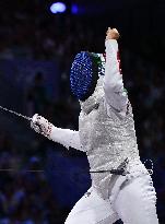 (PARIS2024) FRANCE-PARIS-OLY-FENCING