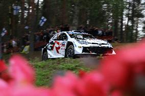 Rally race - Fia World Rally Championship  Wrc Secto Rally Finland  2024