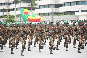 BENIN-COTONOU-INDEPENDENCE-64TH ANNIVERSARY