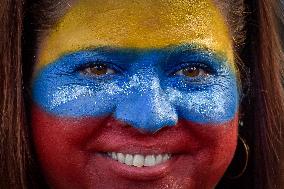 Venezuelans in Colombia during Presidential Elections