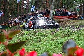 Rally race - Fia World Rally Championship  Wrc Secto Rally Finland  2024