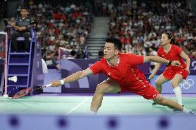 (PARIS2024) FRANCE-PARIS-OLY-BADMINTON