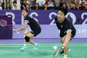 (PARIS2024) FRANCE-PARIS-OLY-BADMINTON