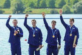 (PARIS2024) FRANCE-VAIRES-SUR-MARNE-OLY-ROWING