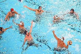 (PARIS2024) FRANCE-SAINT-DENIS-OLY-WATER POLO