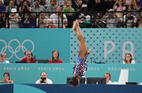 Paris 2024 - Biles Wins All-Around Title For Sixth Olympic Gold