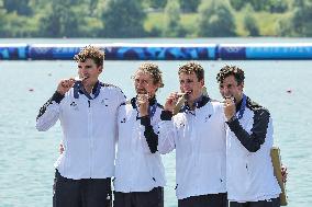 (PARIS2024) FRANCE-VAIRES-SUR-MARNE-OLY-ROWING