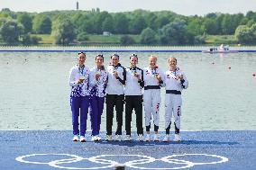 (PARIS2024) FRANCE-VAIRES-SUR-MARNE-OLY-ROWING