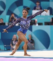 Paris 2024 - Biles Wins All-Around Title For Sixth Olympic Gold