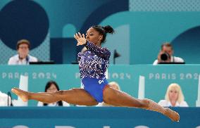 Paris 2024 - Biles Wins All-Around Title For Sixth Olympic Gold