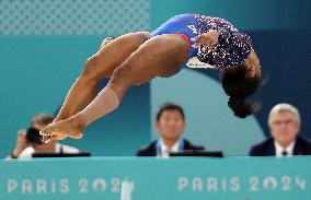 Paris 2024 - Biles Wins All-Around Title For Sixth Olympic Gold