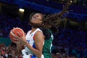 Paris 2024 - Women’s Basketball - France v Nigeria