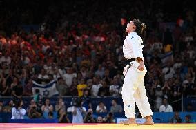 Paris 2024 - Italy's Alice Bellandi Takes Goldl In Women’s -78kg