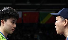 Paris 2024 - Table Tennis - Felix Lebrun v Lin Yun-ju