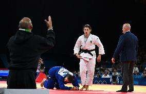 Paris 2024 - Italy's Alice Bellandi Takes Goldl In Women’s -78kg