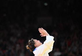 Paris 2024 - Italy's Alice Bellandi Takes Goldl In Women’s -78kg