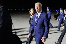 Biden And Harris Welcome Freed Prisoners Back To U.S.