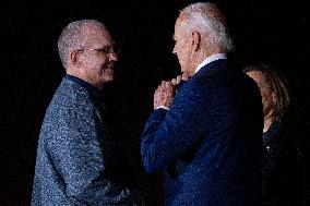 Biden Greets Freed US Prisoners After Swap Deal - Washington