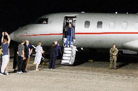 Biden And Harris Welcome Freed Prisoners