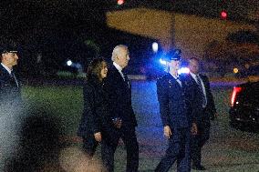 Biden And Harris Welcome Freed Prisoners