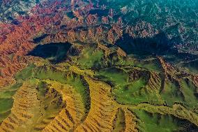 Colorful Mountains in Xinjiang