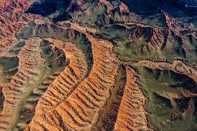 Colorful Mountains in Xinjiang