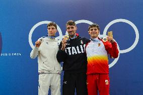 Paris 2024 - Italy’s De Gennaro Takes Gold In The Men’s Kayak Single