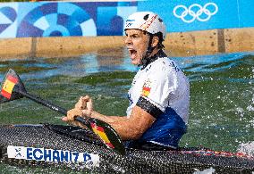 Paris 2024 - Italy’s De Gennaro Takes Gold In The Men’s Kayak Single