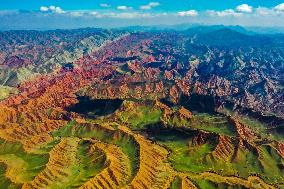 Colorful Mountains in Xinjiang