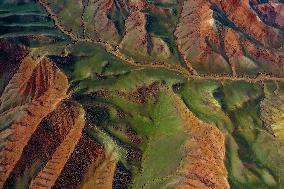 Colorful Mountains in Xinjiang