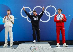 Paris 2024 - Italy’s De Gennaro Takes Gold In The Men’s Kayak Single