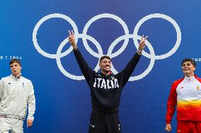 Paris 2024 - Italy’s De Gennaro Takes Gold In The Men’s Kayak Single