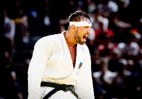 Paris 2024 - Azerbaijan’s Kotsoiev Takes Gold In Judo Men's -100kg